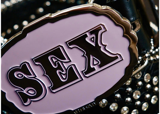 SEX BUCKLE + BELT